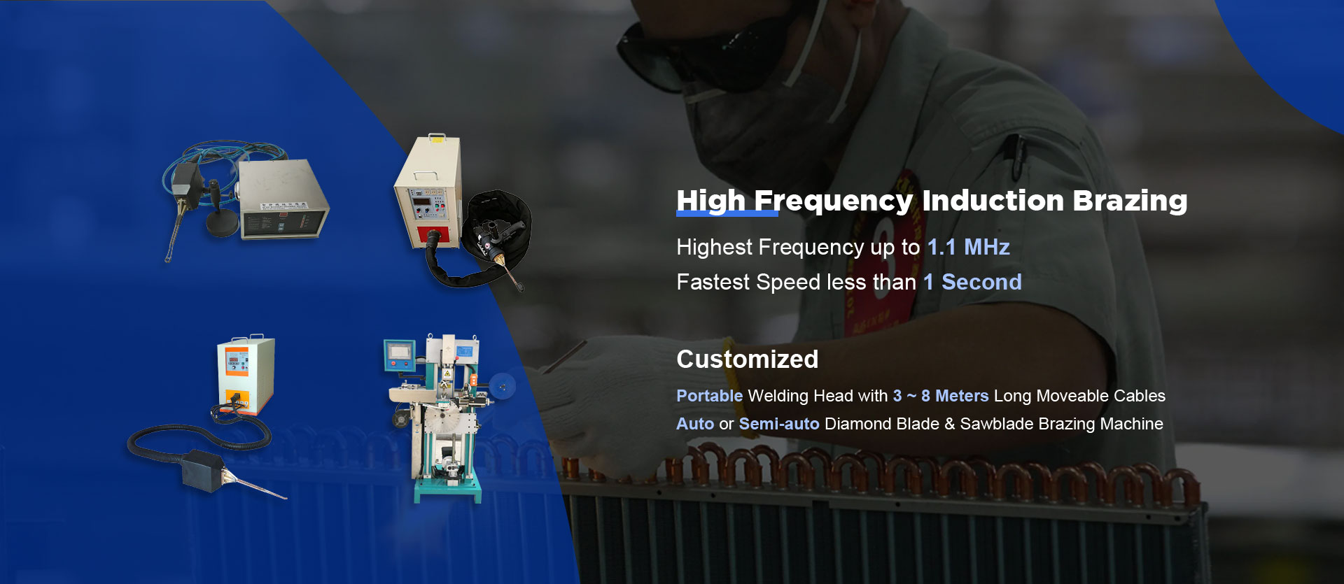 Induction Heating Brazing Machine