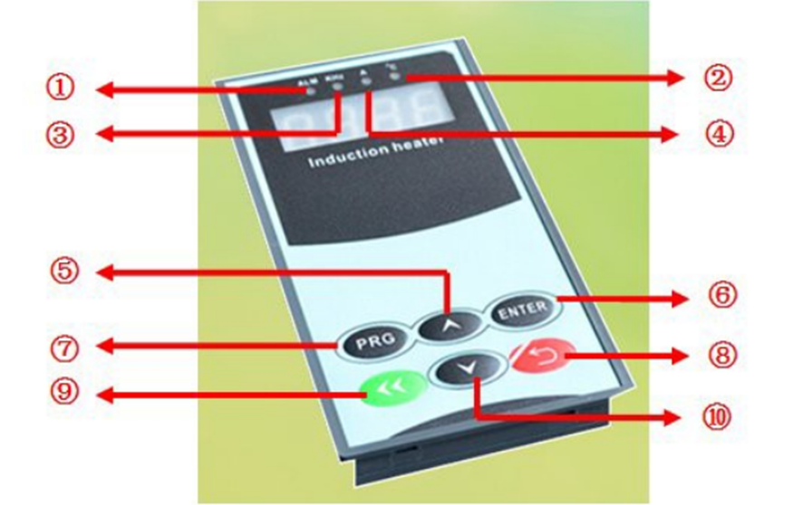 5KW/220V-1P Energy Saving Electromagnetic Induction Heater