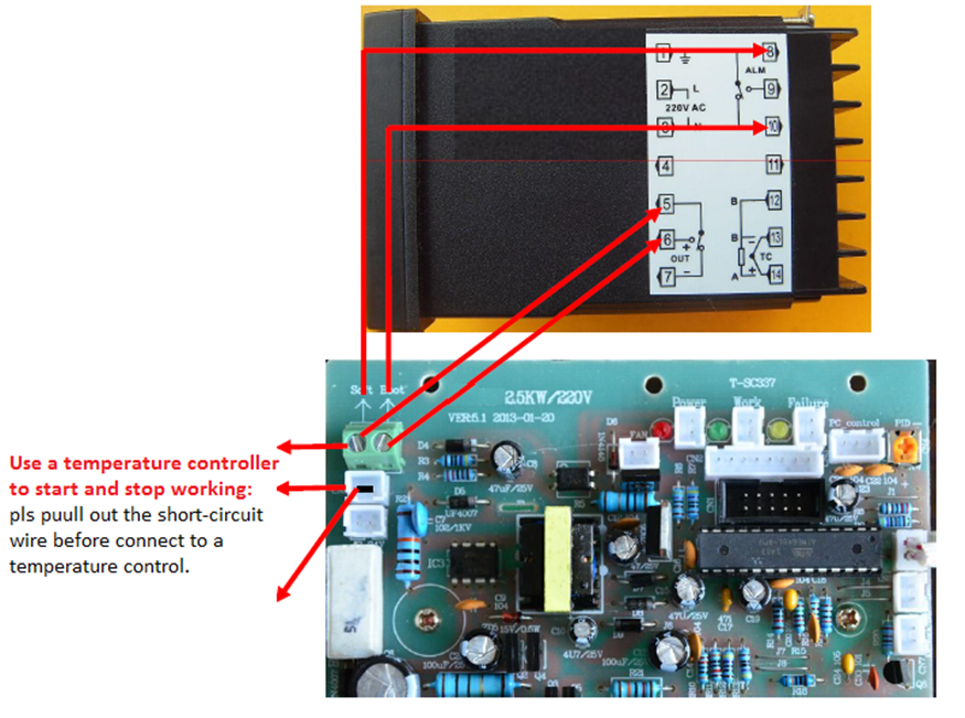 3.5KW Electromagnetic Induction Heater Main Control Board