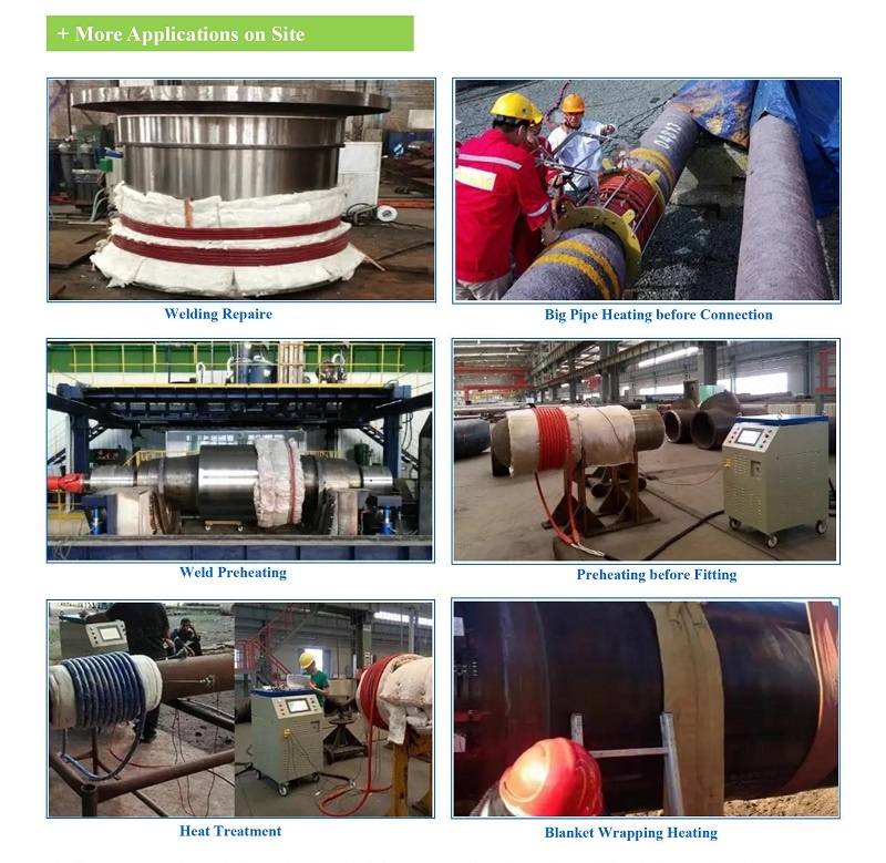 10-160kw Coupling Medium Frequency Induction Heating Machine for Fitting and Removing