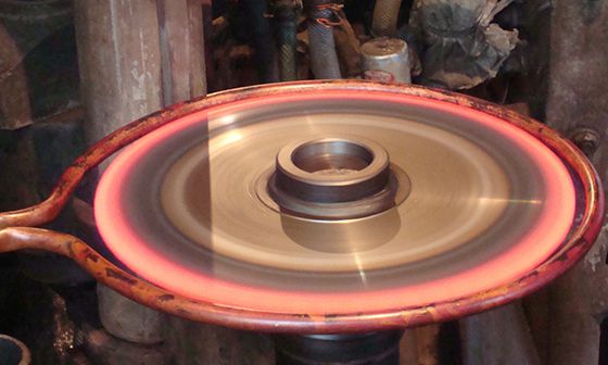 Stainless steel wire annealing processing by 25KW high frequency induction heating machine