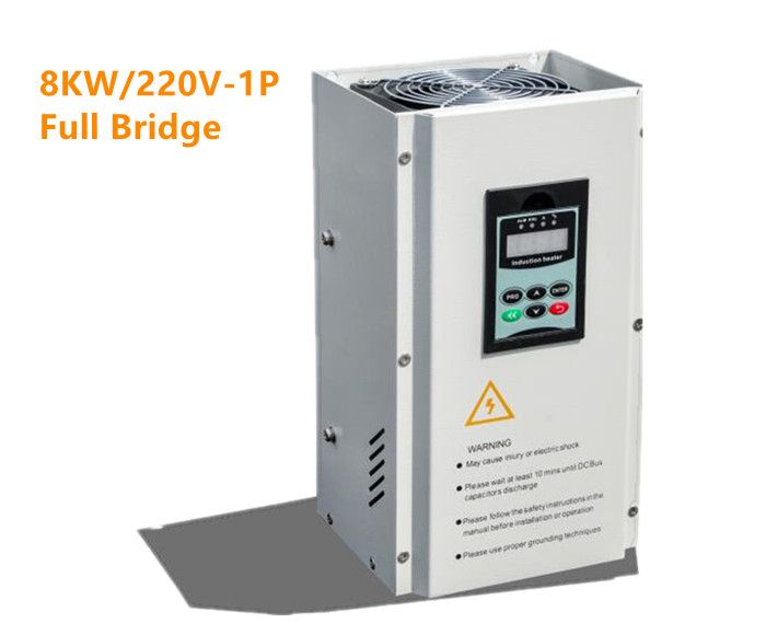 8KW/220V-1P Full Bridge Electromagnetic Induction Heater