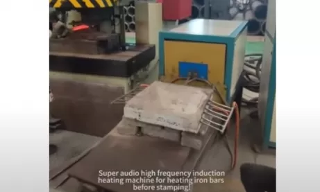 Full Solid-state IGBT Super Audio High Frequency Induction Heating Machine